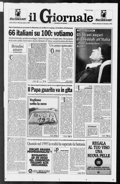 Il giornale : quotidiano del mattino